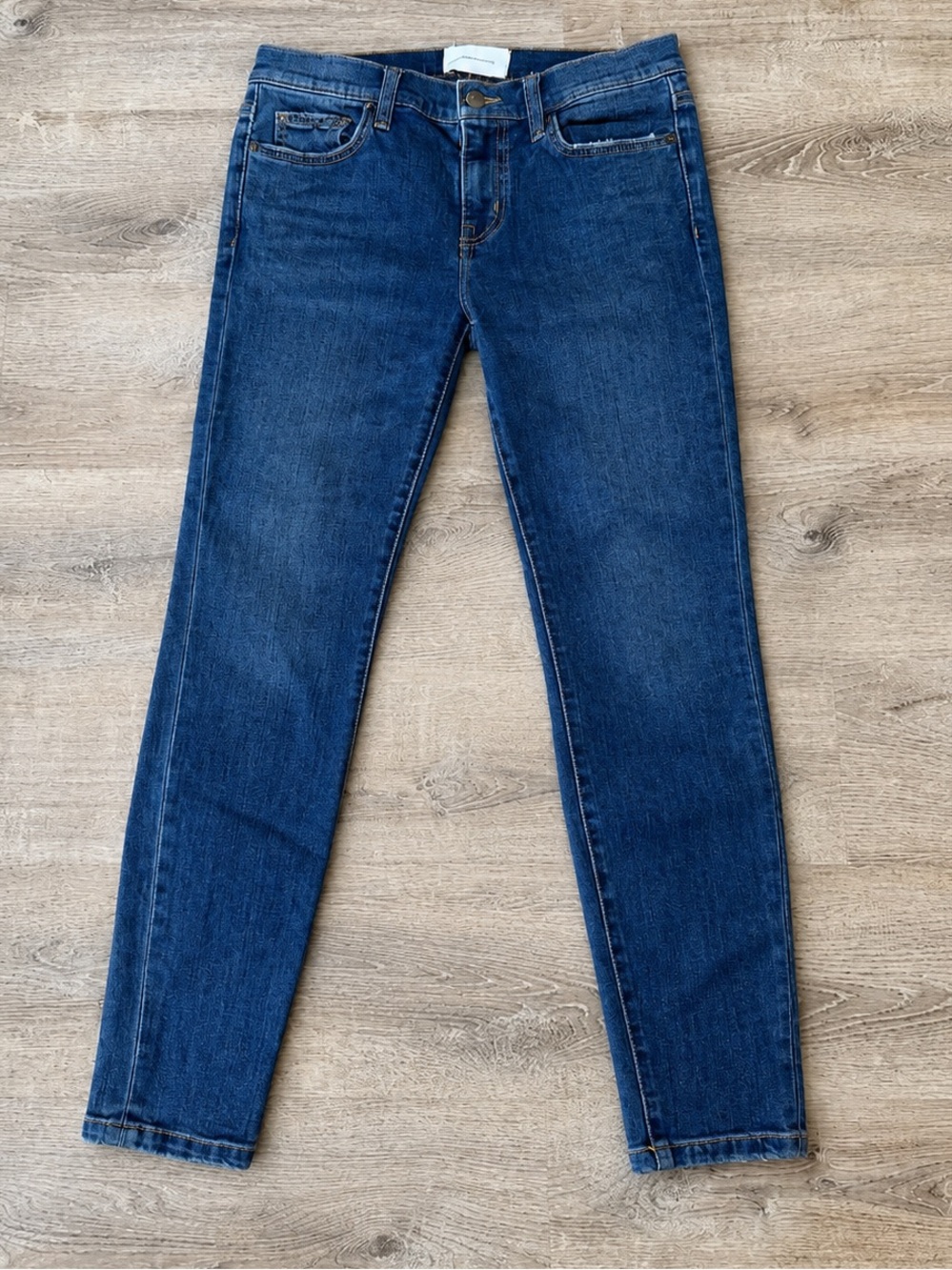 Current/Elliott Size 27 Dark Wash Skinny Jeans Designer Denim